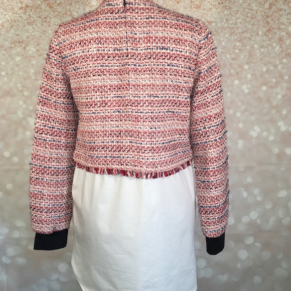 Zara TRF Tweed and Shirt Combo - Picture 4 of 9